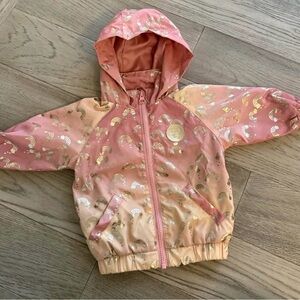 Huxbaby Pink and Gold Rainbow Jacket